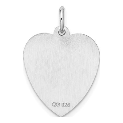 Sterling Silver Sweet16 Heart Disc Charm – view 4