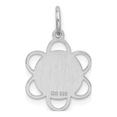 Sterling Silver Happy Birthday Disc Charm – view 5