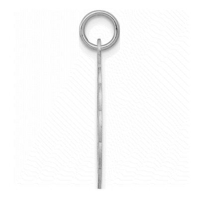 Sterling Silver Happy Birthday Disc Charm – view 3