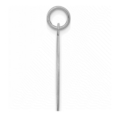 Sterling Silver Happy Birthday Disc Charm – view 3