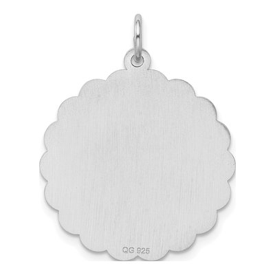 Sterling Silver Happy Birthday Disc Charm – view 4