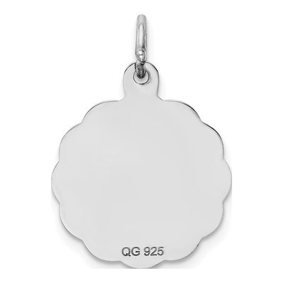 Sterling Silver It's Girl Charm – view 5