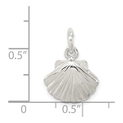 Sterling Silver Shell Pendant – view 4