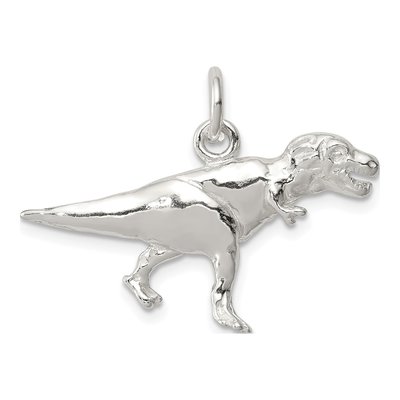 Sterling Silver T-Rex Pendant