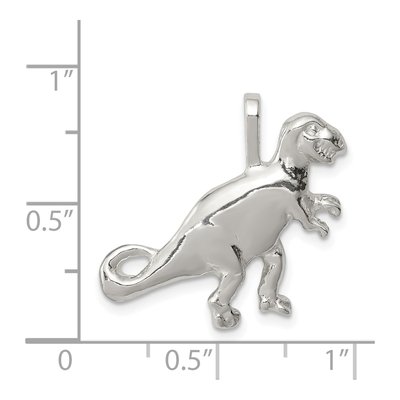 Sterling Silver T-Rex Pendant – view 4