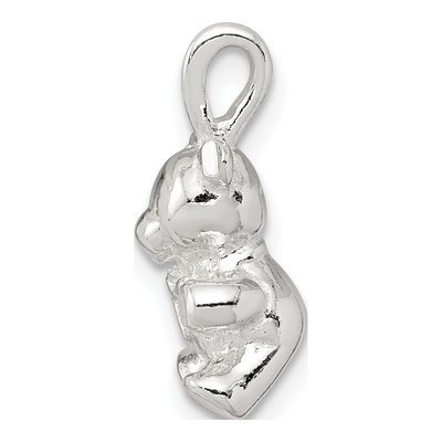 Sterling Silver Teddy Bear Charm – view 3