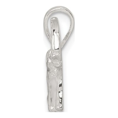 Sterling Silver Elephant Pendant – view 3