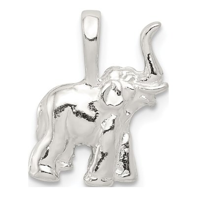 Sterling Silver Elephant Pendant