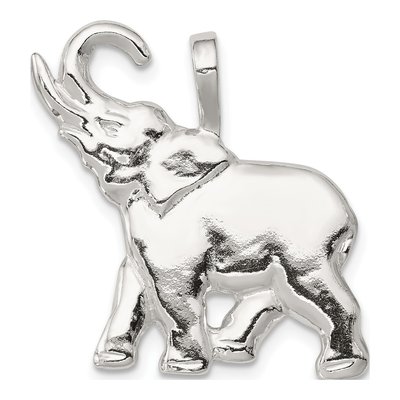 Sterling Silver Elephant Pendant