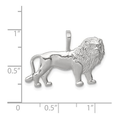 Sterling Silver Lion Pendant – view 4