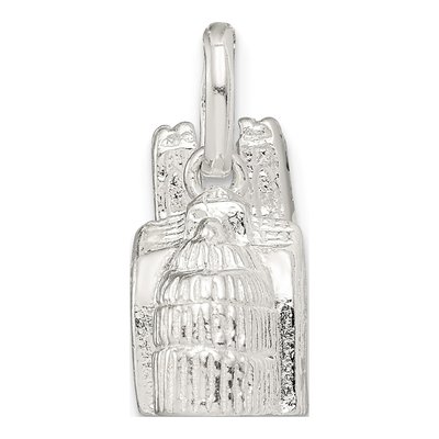 Sterling Silver Westminster Abbey Pendant – view 3