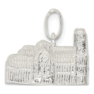 Sterling Silver Westminster Abbey Pendant – view 4