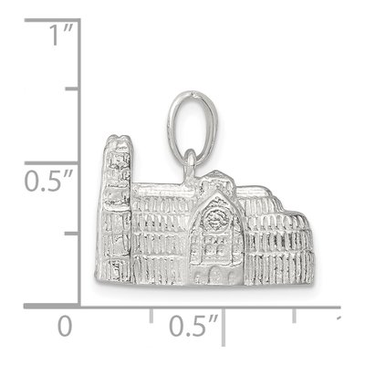 Sterling Silver Westminster Abbey Pendant – view 5