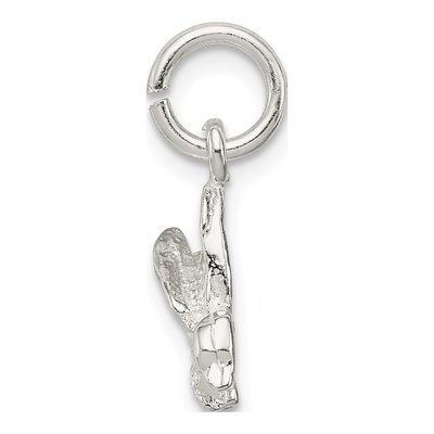 Sterling Silver Hummingbird Charm – view 3