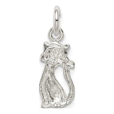 Sterling Silver Cat Pendant – view 5