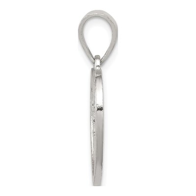 Sterling Silver Mom Heart Number 1 Pendant – view 3