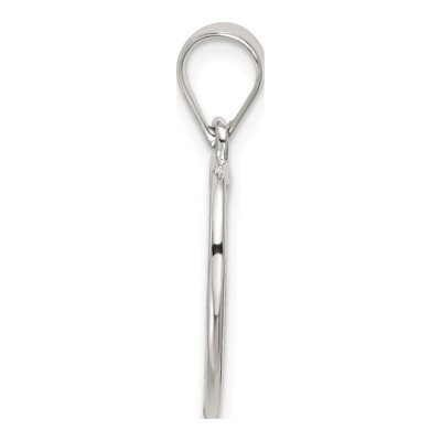 Sterling Silver Mom Heart Number 1 Charm – view 3