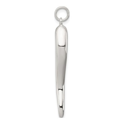 Sterling Silver Horn Pendant – view 3