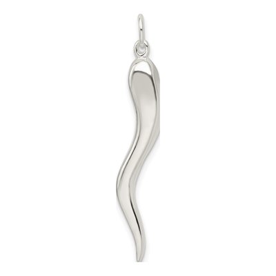 Sterling Silver Horn Pendant – view 4