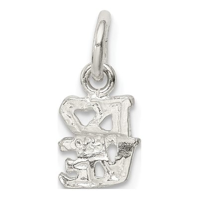 Sterling Silver Love Pendant – view 5