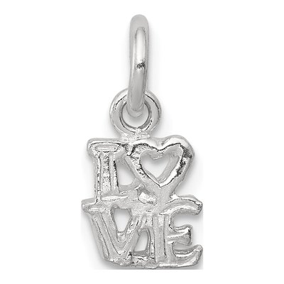 Sterling Silver Love Pendant