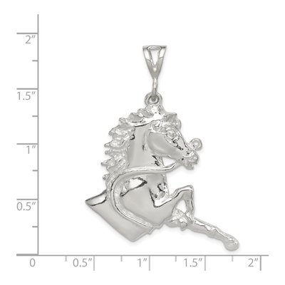 Sterling Silver Horse Charm – view 5