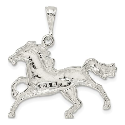 Sterling Silver Horse Pendant – view 4