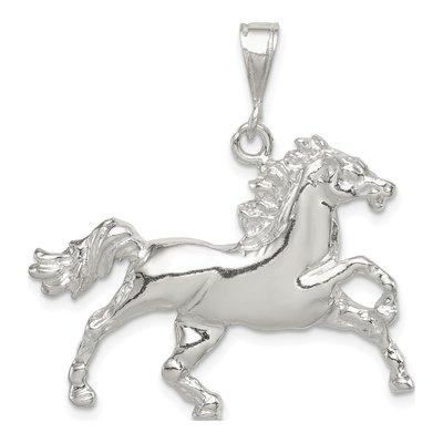 Sterling Silver Horse Pendant