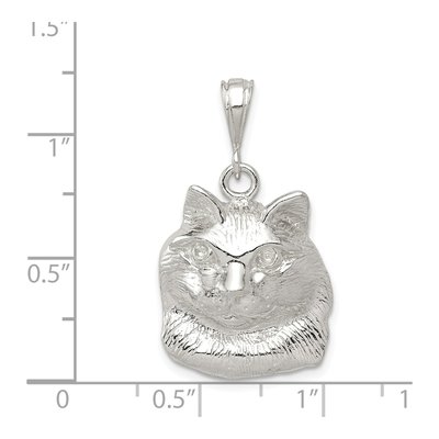 Sterling Silver Cat Charm – view 4
