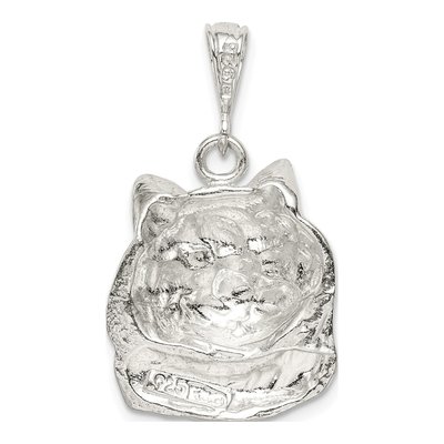 Sterling Silver Cat Charm – view 5