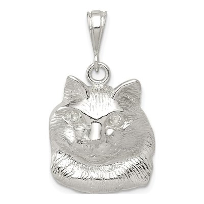 Sterling Silver Cat Charm
