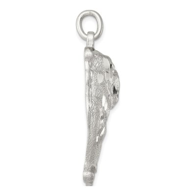 Sterling Silver Bull Dog Pendant – view 3