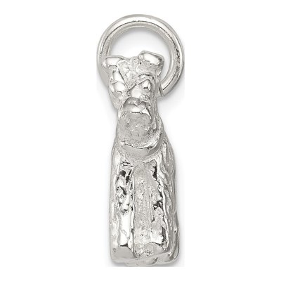Sterling Silver Schnauzer Charm – view 3