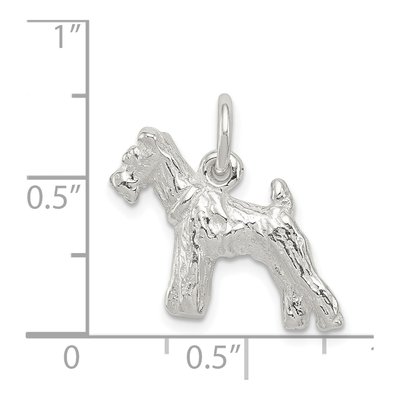 Sterling Silver Schnauzer Charm – view 4