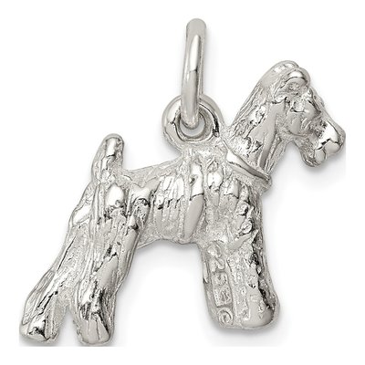 Sterling Silver Schnauzer Charm – view 5