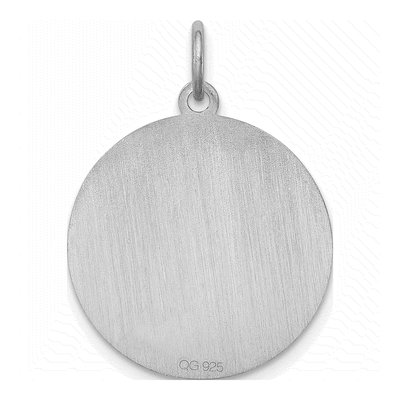 Sterling Silver Brittany Spaniel Disc Charm – view 5