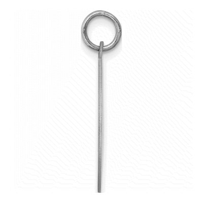 Sterling Silver Chow Disc Charm – view 3