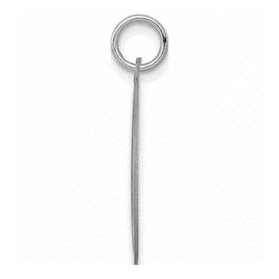 Sterling Silver Collie Disc Pendant – view 3