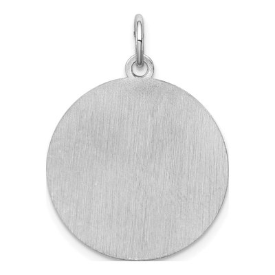 Sterling Silver Lhasa Apso Dog Disc Charm – view 4