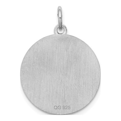 Sterling Silver Maltese Disc Pendant – view 5