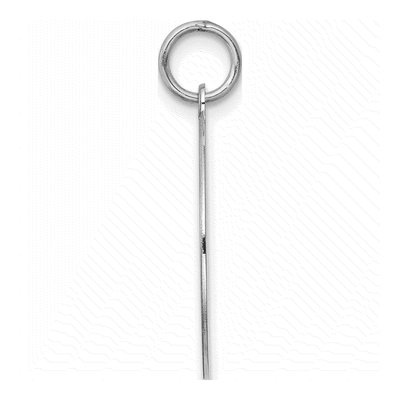 Sterling Silver Pug Disc Charm – view 3