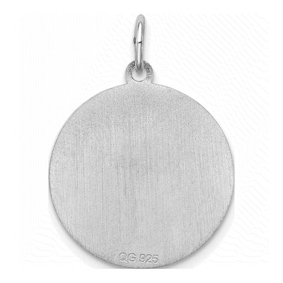Sterling Silver Pug Disc Charm – view 5