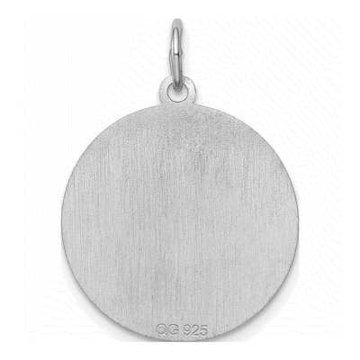 Sterling Silver Rottweiler Disc Pendant – view 5
