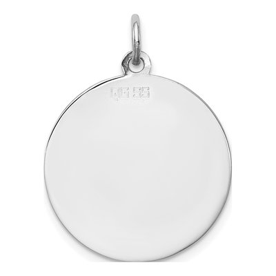 Sterling Silver Samoyed Disc Charm – view 5