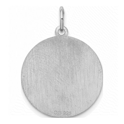 Sterling Silver Schipperke Dog Disc Pendant – view 5