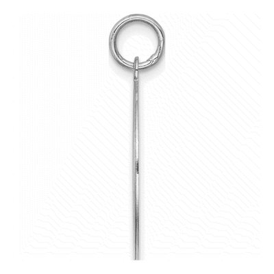 Sterling Silver Schnauzer Disc Pendant – view 3
