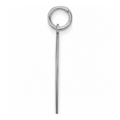 Sterling Silver Shetland Sheepdog Disc Charm – view 3
