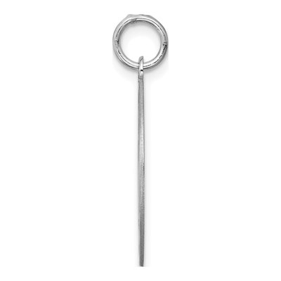Sterling Silver Siberian Husky Disc Charm – view 3