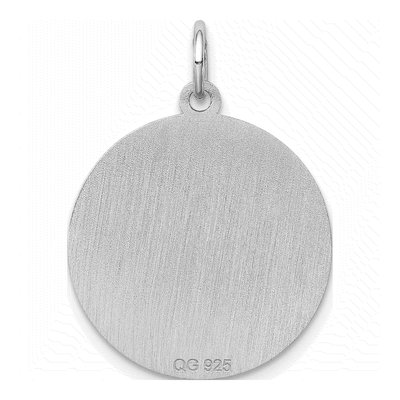 Sterling Silver Corgi Disc Charm – view 5