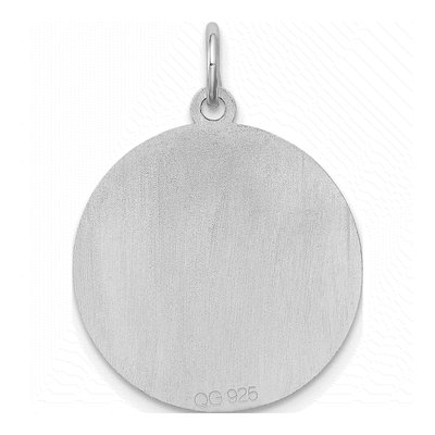 Sterling Silver Westie Disc Charm – view 5
